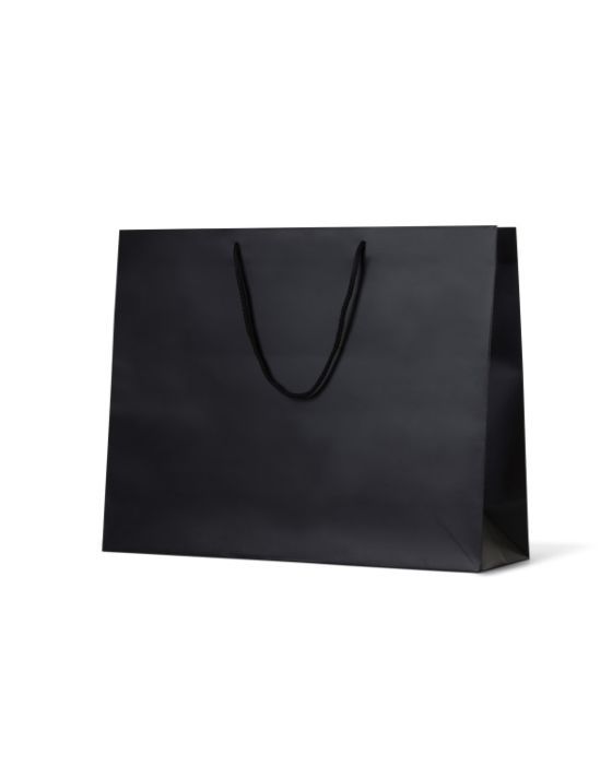 Galleria Black Paper Bag 50/Carton