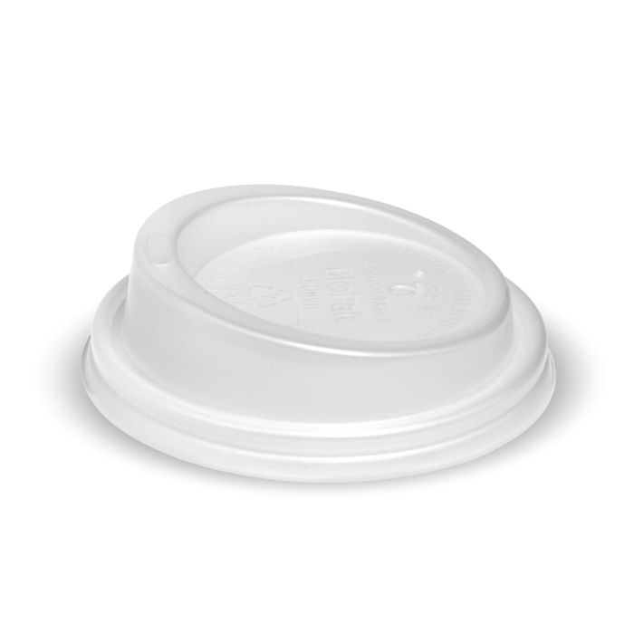 8oz PLA Lid White 1000/Carton