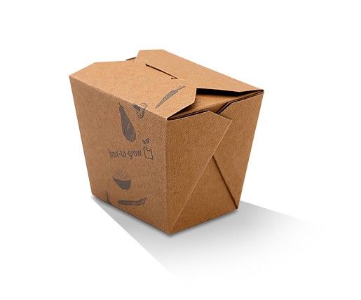 8oz PLA Lined Noodle Pail 1000/Carton