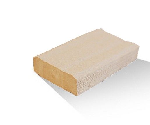 Brown Recycled 2ply Dispenser Napkin 1/2 Fold 6000/Carton