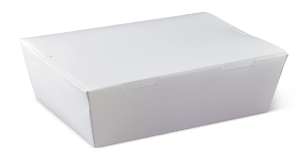 Large Lunch Box White 200/Carton