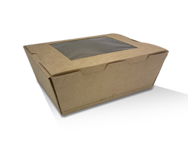 Small PLA Window Lunch Box 200/Carton
