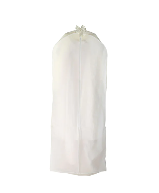 Deluxe PEVA White Bridal Dress Cover 50Pcs/Carton