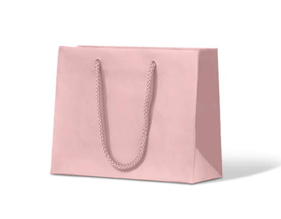 Emerald Pastel Pink Paper Bag 200/Carton