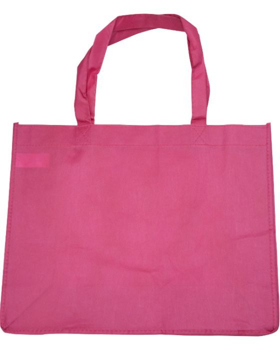 Large Reusable Non-Woven Bag Paradise Pink 100/Carton