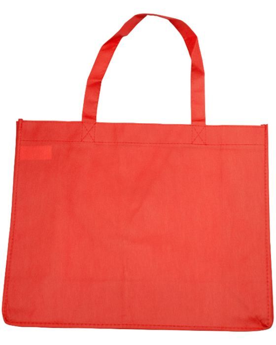 Large Reusable Non-Woven Bag Radiant Red 100/Carton