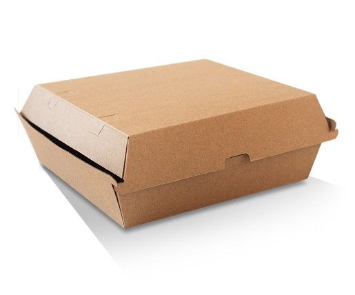 Corrugated Dinner Box Brown 150/Carton 
