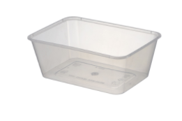 1000ml Rectangular Container 500/Carton
