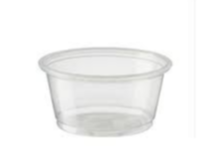 2oz Clear Sauce Container 2500/Carton